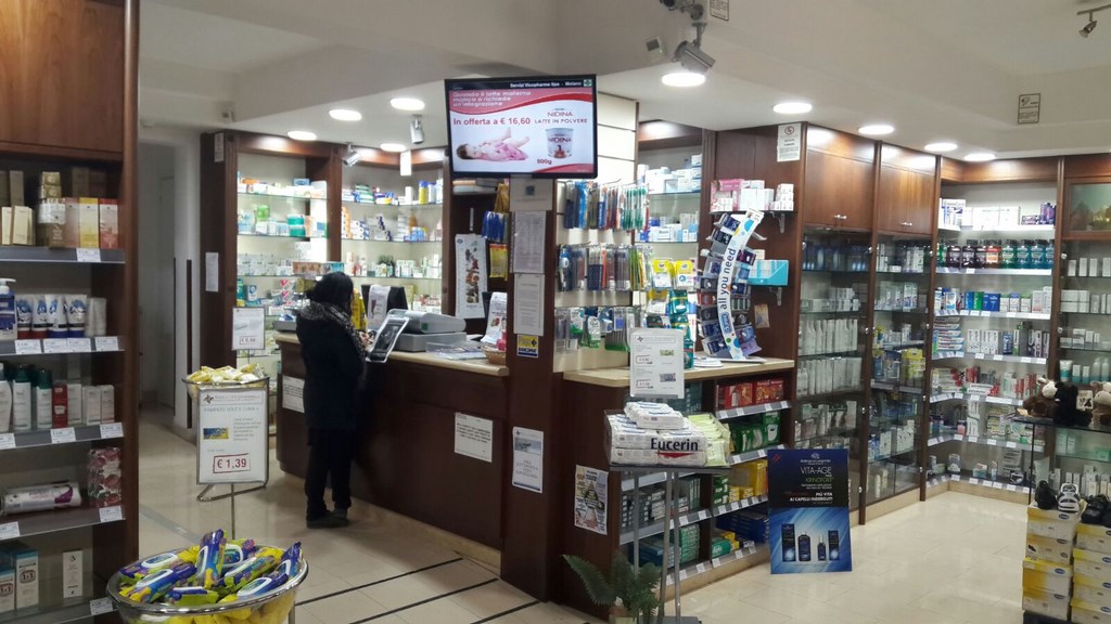 Digital Signage Vision360. Monitor per pubblicità